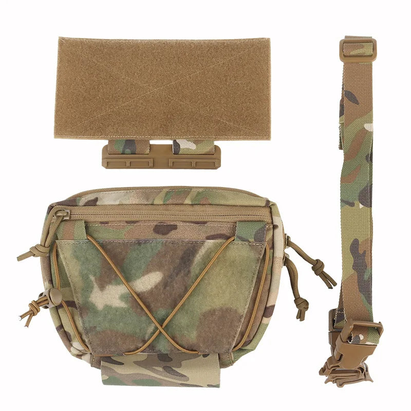 Vest hanging bag, outdoor multifunctional EDC bag, Molle system packaging accessory bag