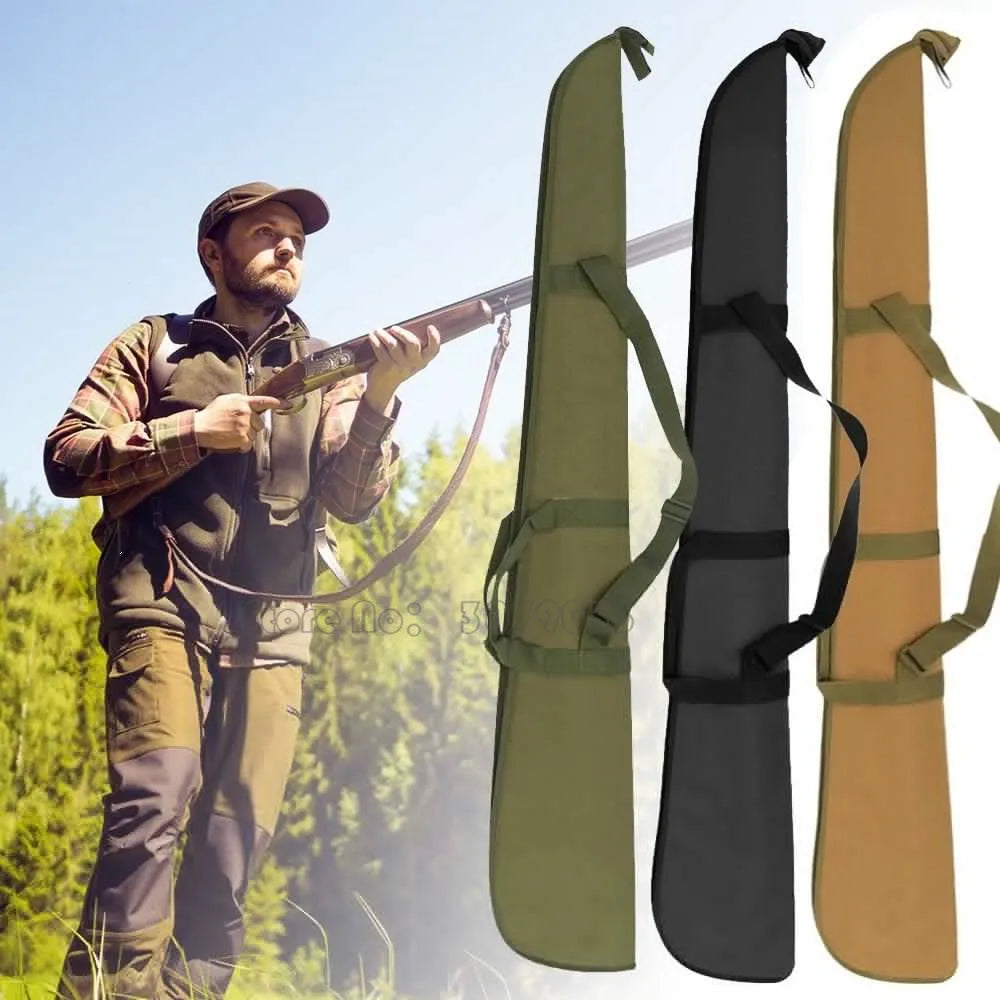 132cm Tactical Hunting Shot Gun Case Gun Slip Carrying Bag Cover Soft Padding Durable Nylon Bag