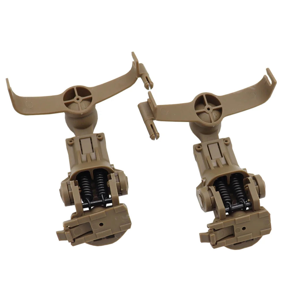 VULPO Tactical Helmet Headset Rail Mount Headset Bracket Adapter For Comtac III/C Series Headset Fit OPS Core ARC  Helmet