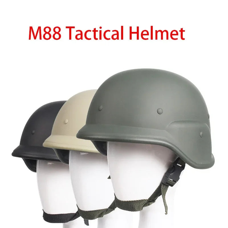 Tactical Equipment M88 ABS Plastic Protective Helmet Fiberglass Explosion-Proof Helmet With Memory Foam Suitable For Training