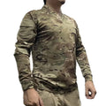 Long Shirt Velocity Style Rugby Shirt Quick Dry Breathable Tactical Long Sleeve T-shirt Hunting