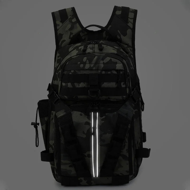 Fishing Lure Rod Luggage Camping Mountaineering Backpack Hunting Multi-functional Military Tactical Fishing Shoulder Bag Men