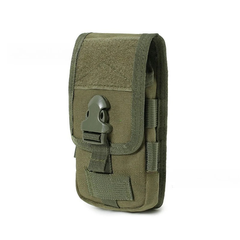 1000DTactical Double-layer Phone Pouch Hunting Camouflage Molle Bags Outdoor Hunting Molle Fanny Bag Waist Bag Outdoor Sport Bag