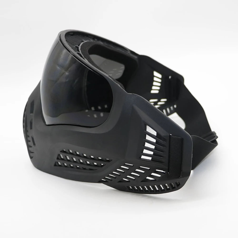 Outdoor real CS full face mask tactical phantom anti fog goggles war game hunting paintball shooting protective mask