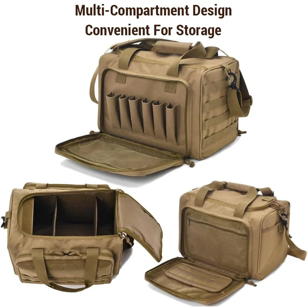 Large Capacity Outdoor Tactical Storage Bag Multi-Functional Sports Handbag Single-Shoulder Tactical Backpack for Sports