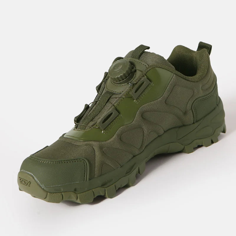 Topfight Mens Military Grade Outdoor Hiking Boots with BOA Lacing System Green Trekking Adventure Shoes Climbing Shoes