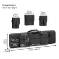 Tactical Rifle Case Backpack Waterproof Carbine Protect Rucksack 42 46inch Airsoft Portable Bags for Hunting Black