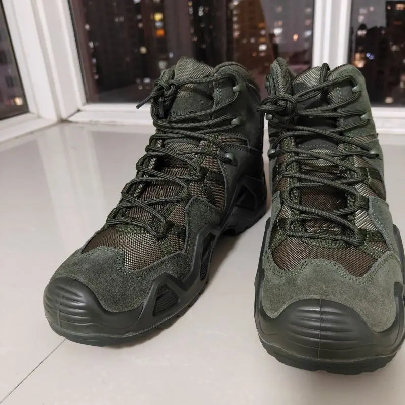 Professional Men Trekking Boots Top Quality Mountaineering Boots Mens Designer Sport Sneakers Man Walking Outdoor Shoes