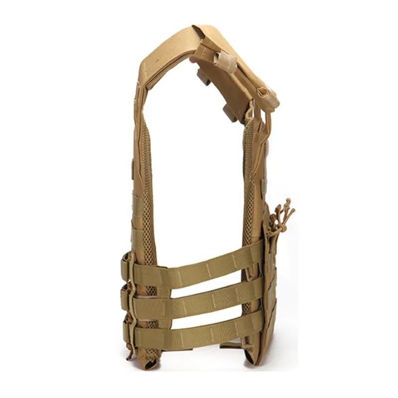 Outdoor Hunting Body Armor JPC Molle Plate Carrier Vest Combat Protection 600D Nylon Camo Tactical Vest CS Hunting Waistcoat