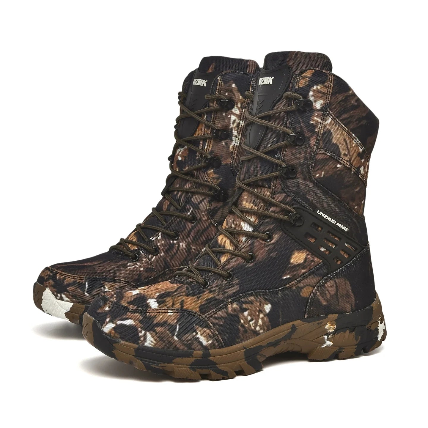 Men's Breathable Desert Tactical Shoes Camouflage Hunting Boots Outdoor Off-road Wear-Resistant Mountaineering Hiking Boots
