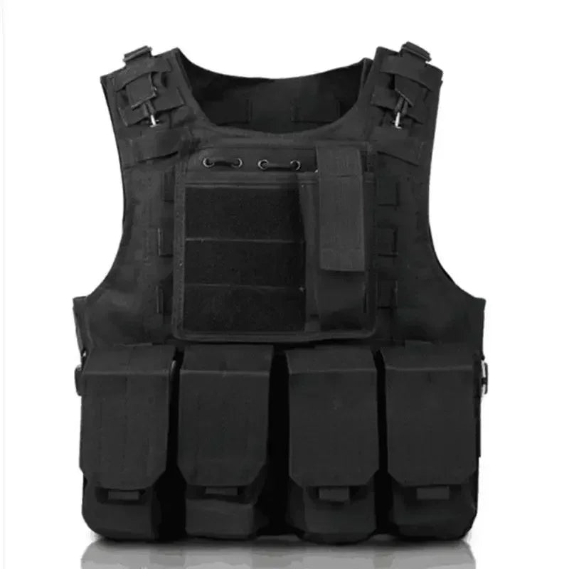 Hunting Tactical Vest Gear Molle Hiking Protection Plate Carrier Tactics Vest Outdoor Clothing Training Motorcycle Cycling Vests