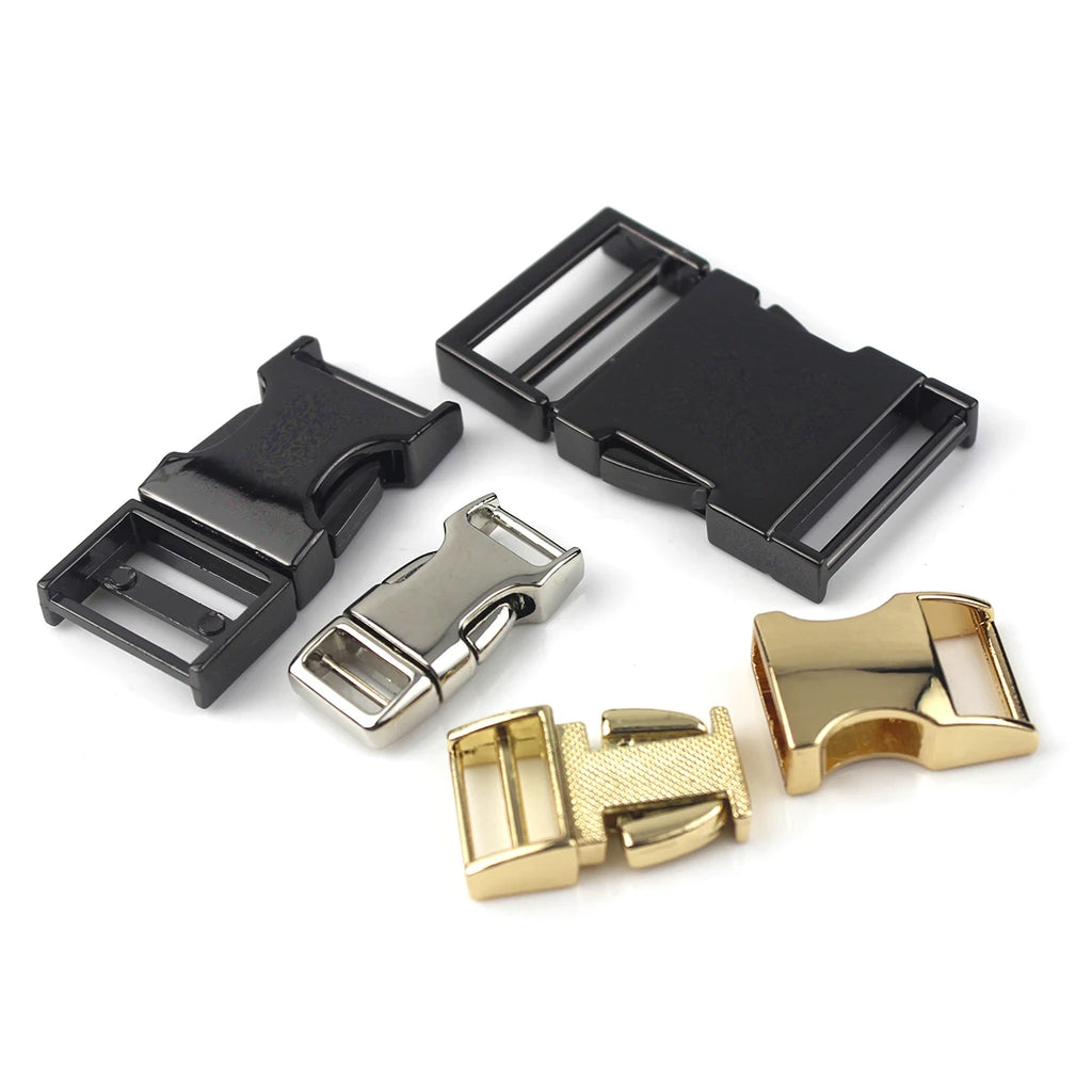 1piece Metal Bag Side Quick Release Buckle Backpack Strap Buckle Closure Clasp for Bag Backpack Strap Parts DIY Accessories