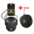 Earmuffs Headphones for Shooting Electronic Hearing protection Ear protect Noise Reduction active hunting Earmuffs with case