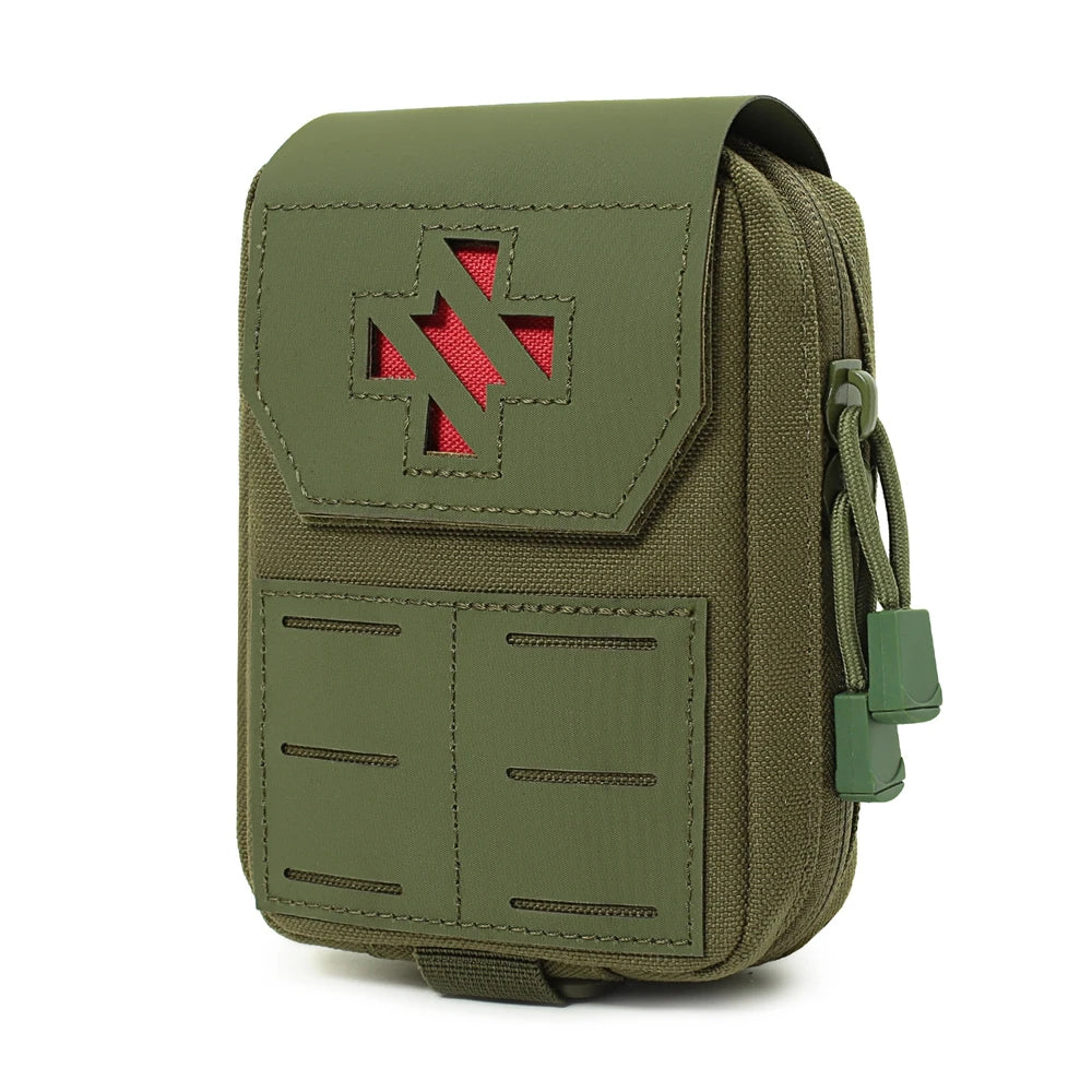 1000D Tactical Medical Bag Outdoor Sports Waterproof EMT Pouch Hunting EDC Molle Waist Holder Emergency Drug Storage Bag