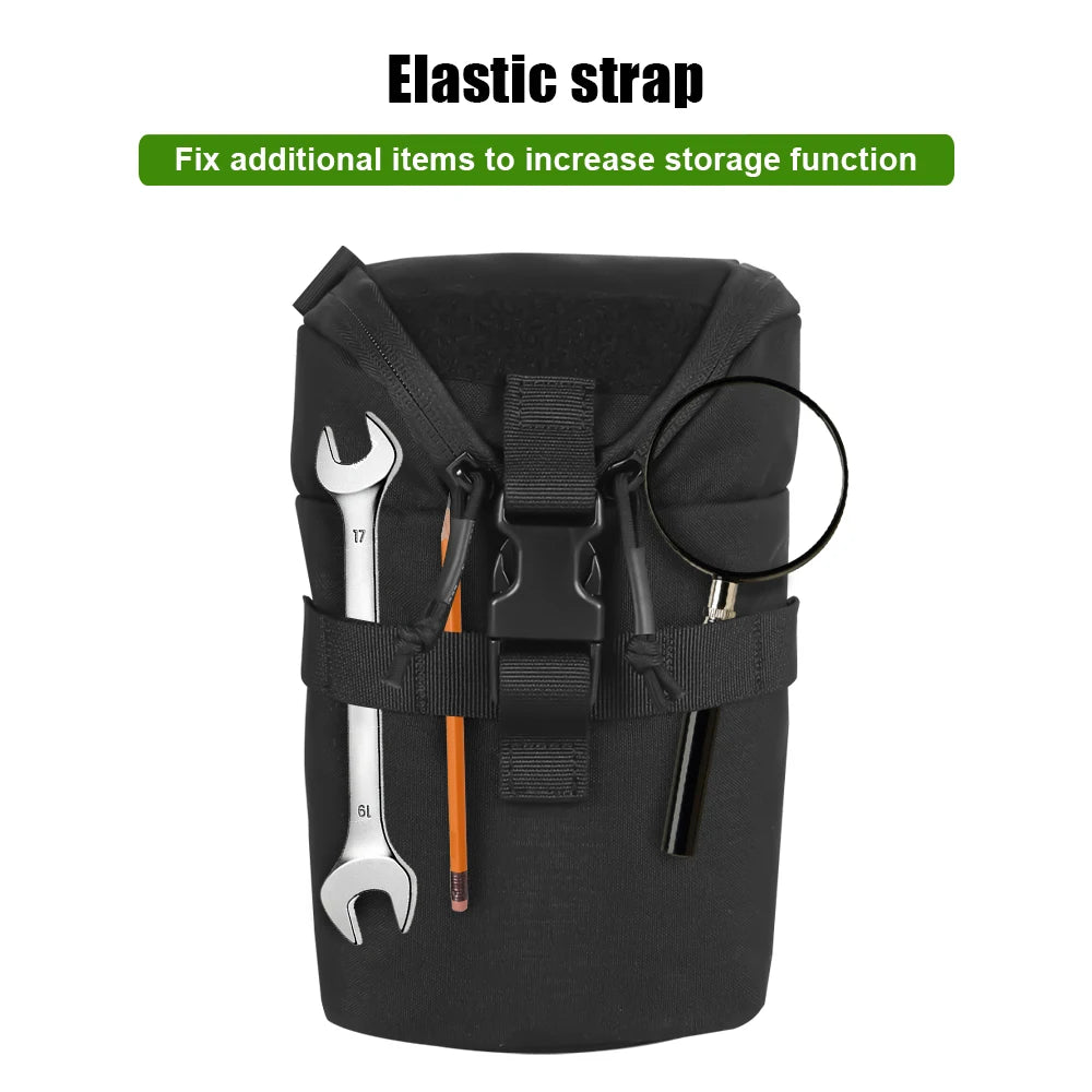 Tactical Double Magazine Holder Bag Insert Modular Organizer Backpack Vest Chest Rig EDC Inner Separation Holder Insert Panel
