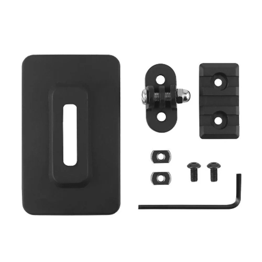 BOOIU Multi-Purpose Tactical Helmet Quick-Release Accessories: GoPro Mount Velcro Quick-Install Plate
