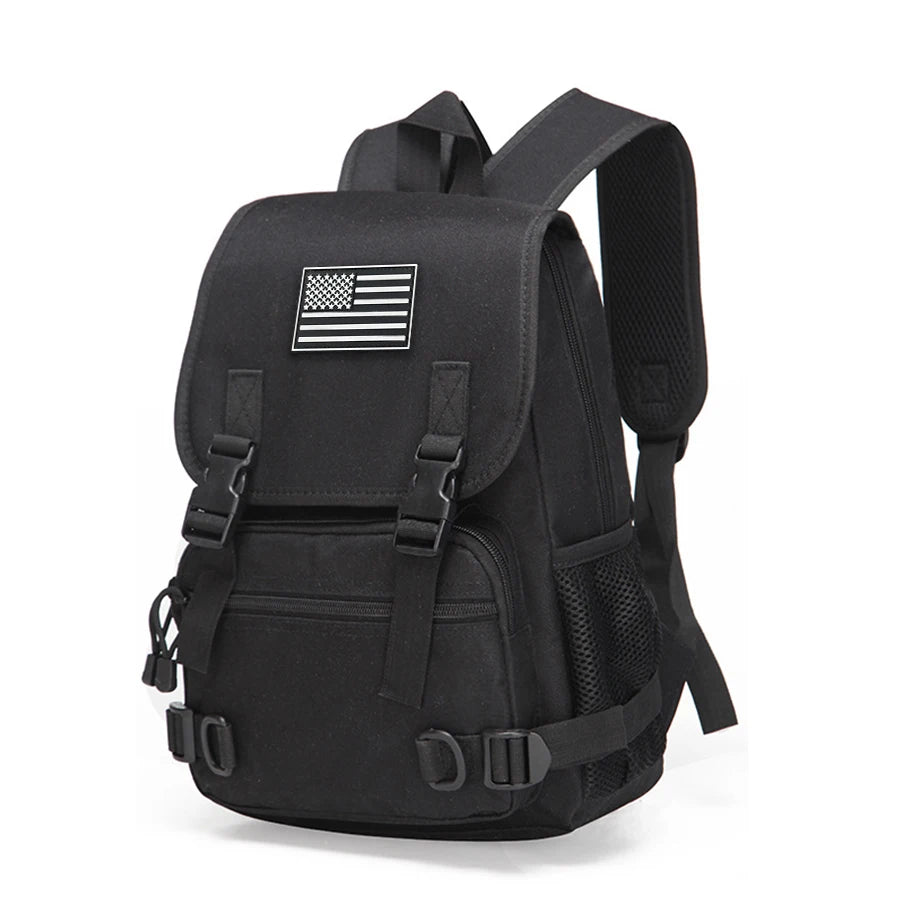 Camouflage Backpack Outdoor Hiking Camping Travel Rucksack with Multiple Pockets