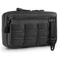 Molle Admin Pouch Utility EDC Tool Pouch Hunting Bag Horizontal Modular Pouch Chest Waist Pack EMT Orgaznier Bag for Outdoors