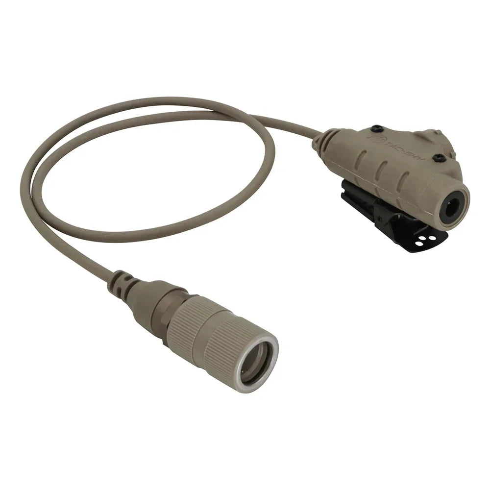 TS TAC-SKY Tactical Airsoft Sports Headset PTT Adapter 6 Pin V2 U94 PTT Compatible with AN/PRC 148 152 163 Walkie Talkie Mode