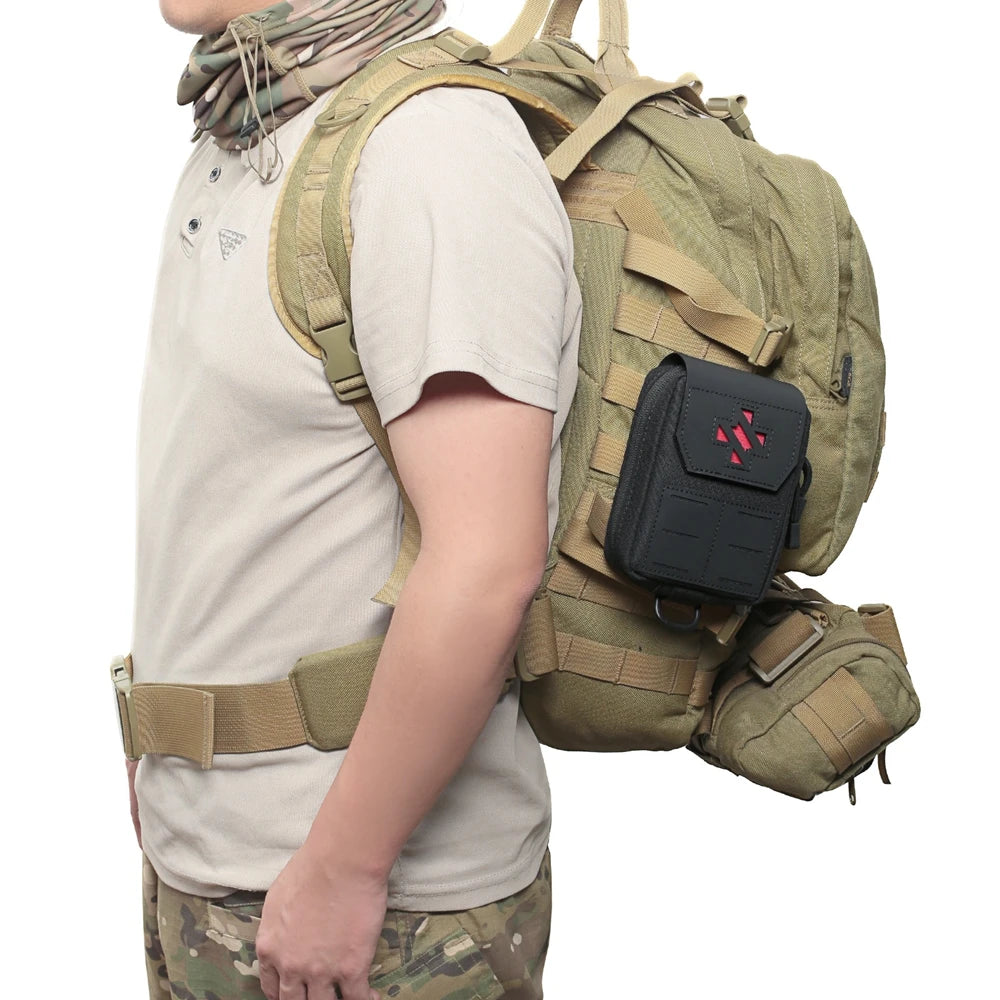 1000D Tactical Medical Bag Outdoor Sports Waterproof EMT Pouch Hunting EDC Molle Waist Holder Emergency Drug Storage Bag