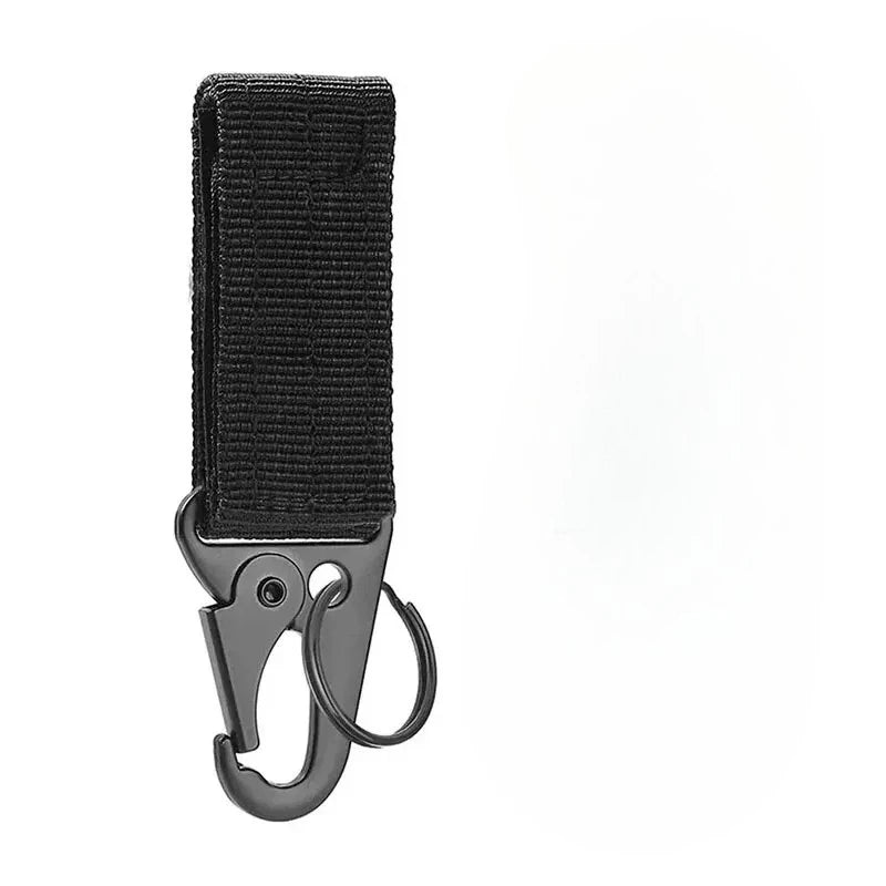 1/2/3pcs Outdoor Camping Carabiner Molle Tactical Backpack Key Hook Webbing Buckle System Belt Buckle Hanging Climbing Accessory