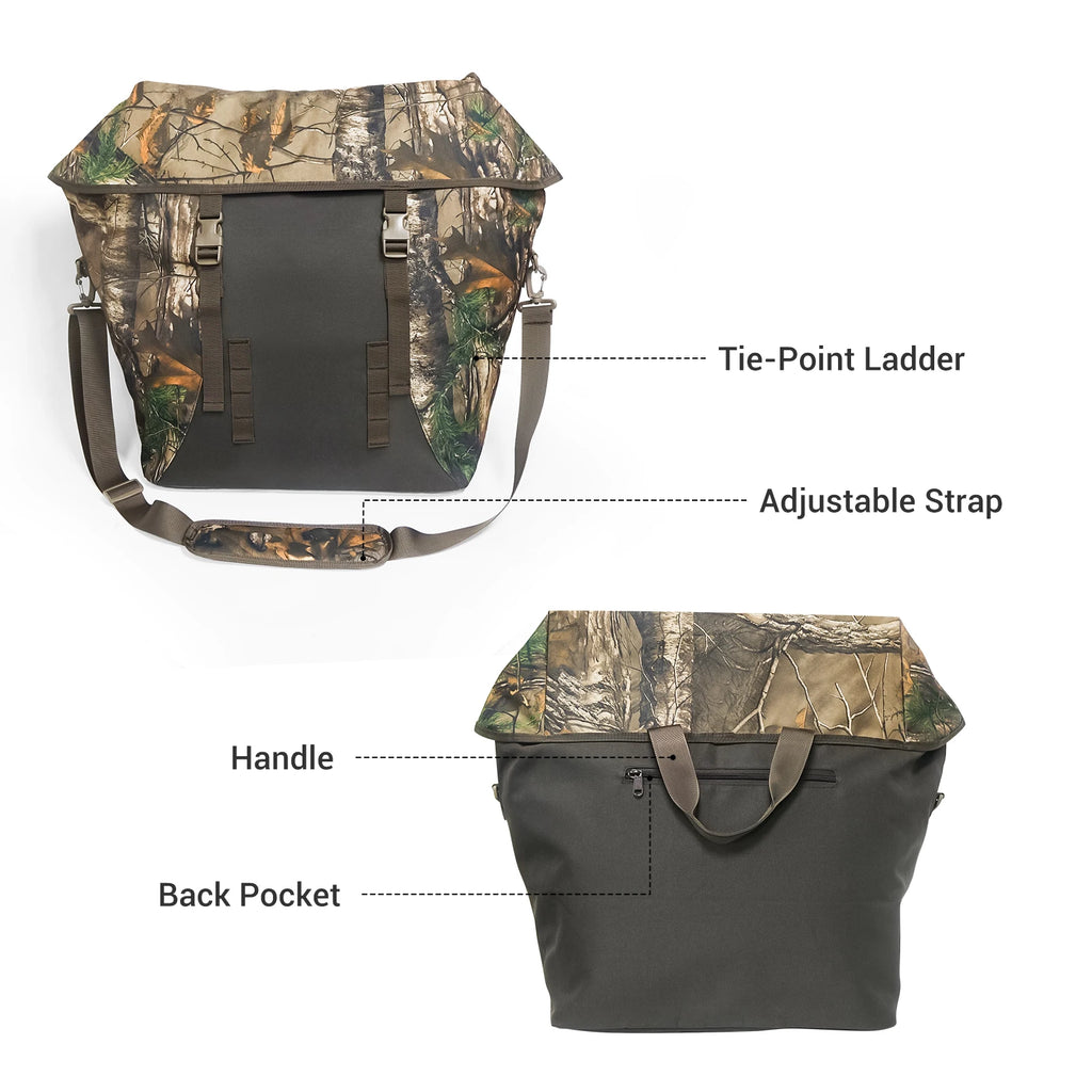 WESTTUNE Hunting Scent Control Bag Waterproof Double Layers Travel Storage Bag Scent Proof Bag for Hunting Clothes & Accessories