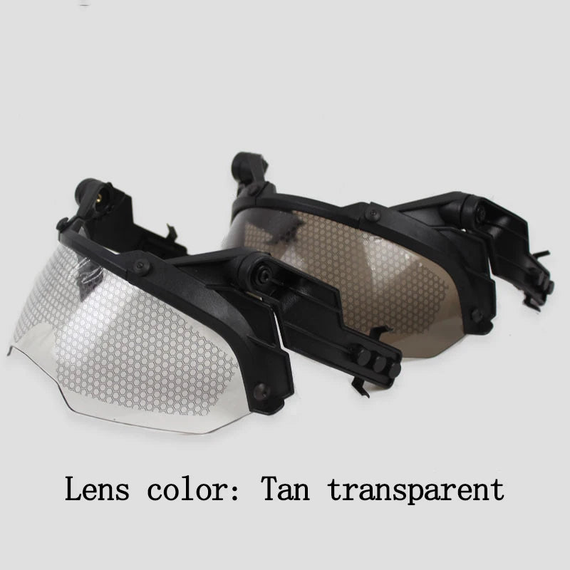 CS Protective Goggles FAST Guided Tactical Helmet OP Goggles 90 Degree Detachable AF Helmet Guided Fog and Riot Prevention