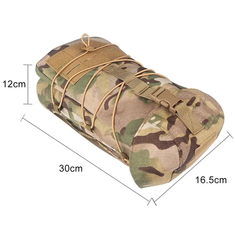 Tactical MOLLE GP Pouch, Multi-Function General Purpose Utility Bag, Sundry Recycling Bag for Hunting, Paintball & Tactical Vest