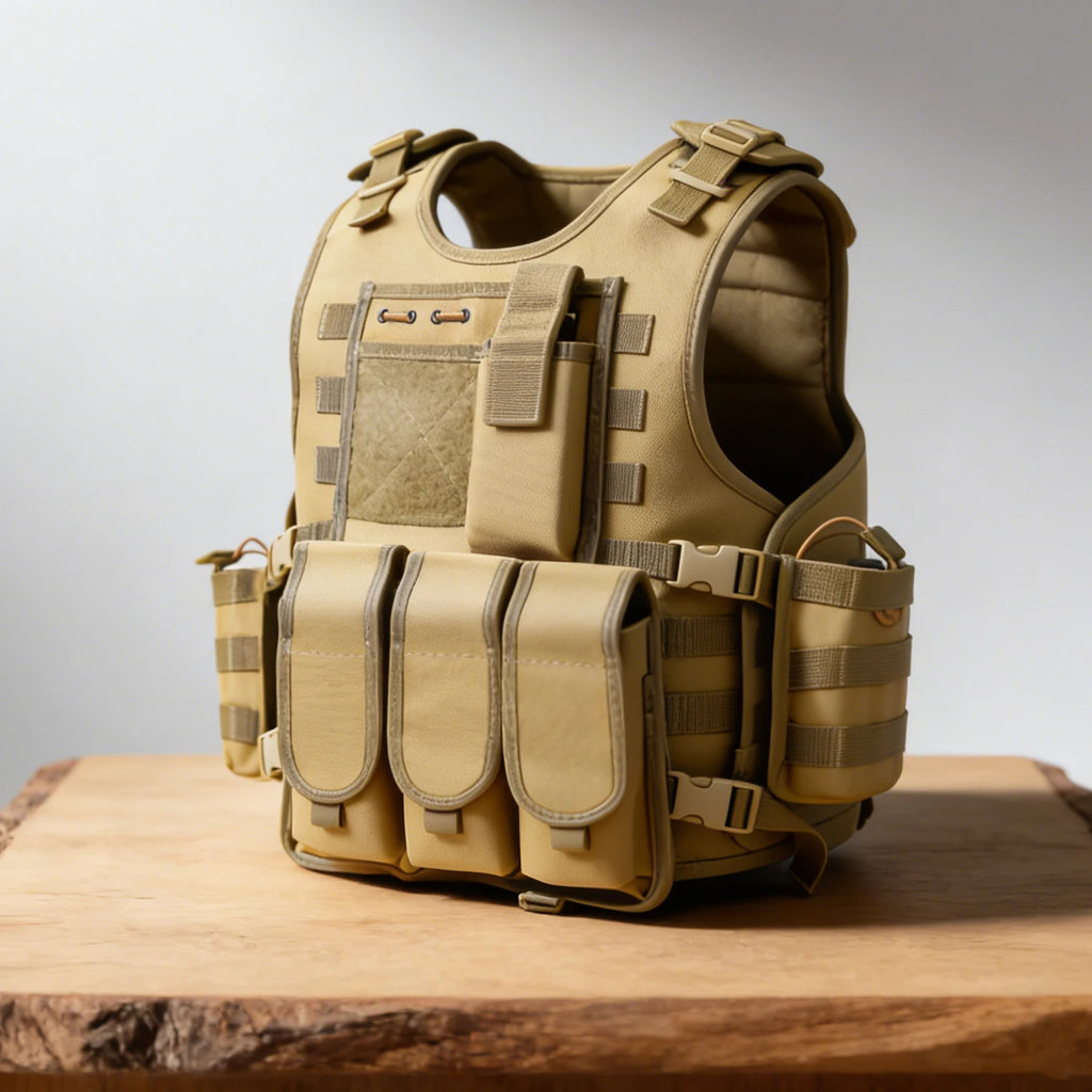 Adjustable Molle Tactical Vest for Combat Hunting Outdoor CS War Game Airsoft Gun Training Protective Equipment Jacket