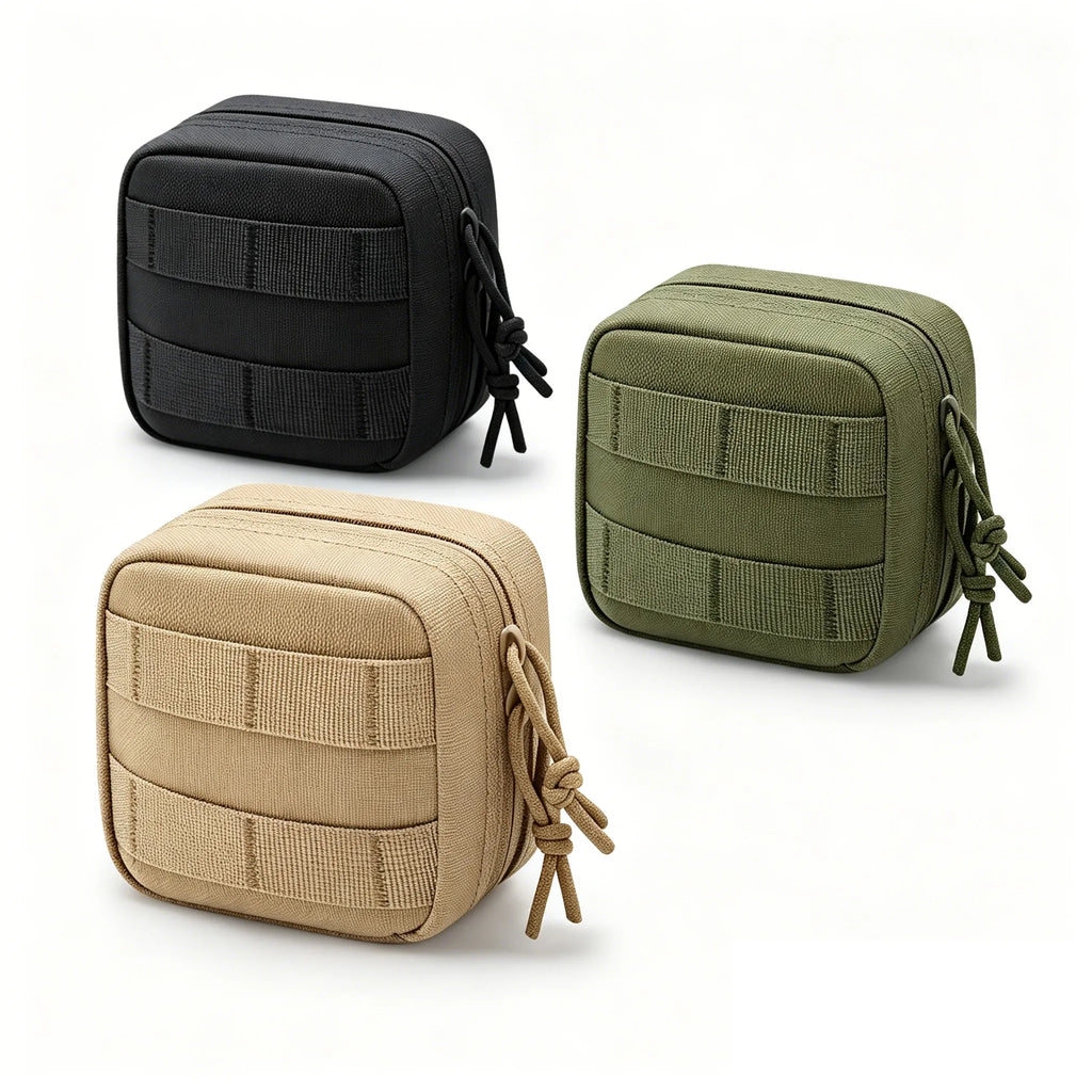 Mini Tactical Molle Compact Utility Pouch Outdoor General Purpose Small Admin Molle Pouches EDC Multi-Purpose Hunting Tool Bag