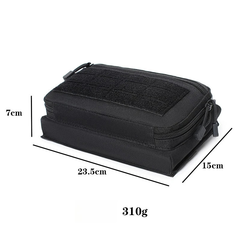 EDC Molle Tactical Pouch Waist Pack Compact Utility Pouches Waist Belt Bag Medical Bags Outdoor Hunting Vest Accessories Bag