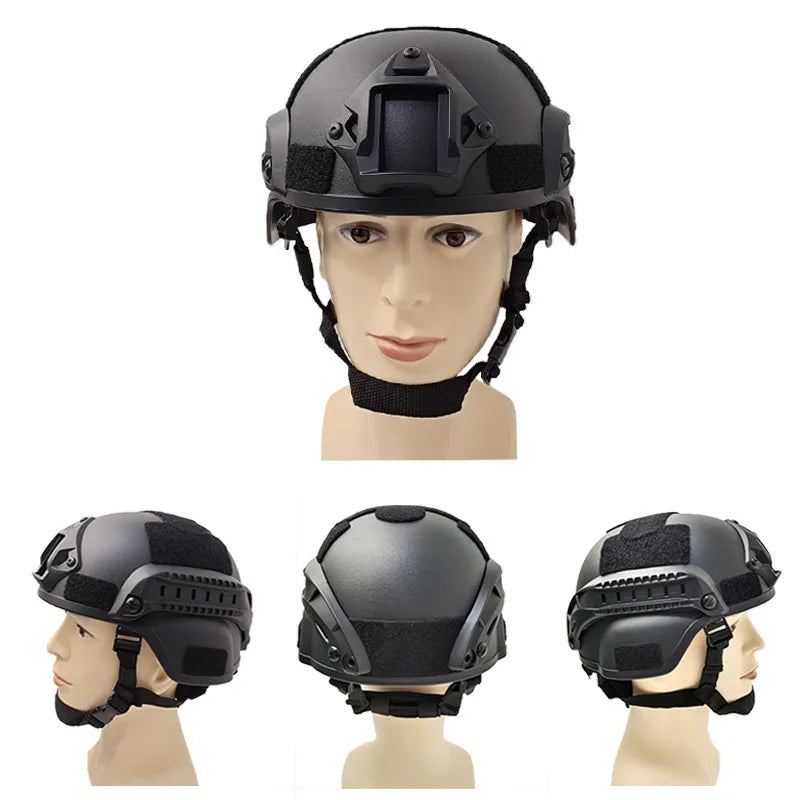 Outdoor Tactical MICH2000 Airsoft MH Tactical Helmet FAST Helmet For Painball CS SWAT Riding Protect Equipment