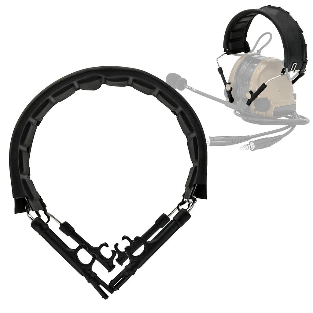EARMOR Tactical Headset Accessories Tactical Shooting Headset Headband Bracket Suitable for M32 / M32H / M31H / M31
