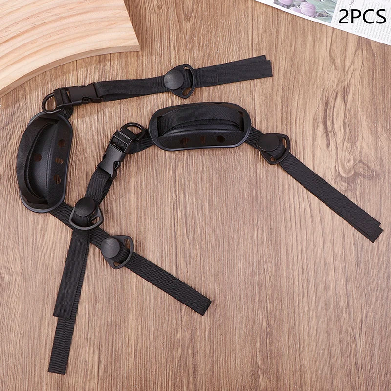 2 Pcs Universal Helmet Chin Strap - Adjustable Y-Shape Hook Strap for Safety & Tactical Helmets 〔YY26〕