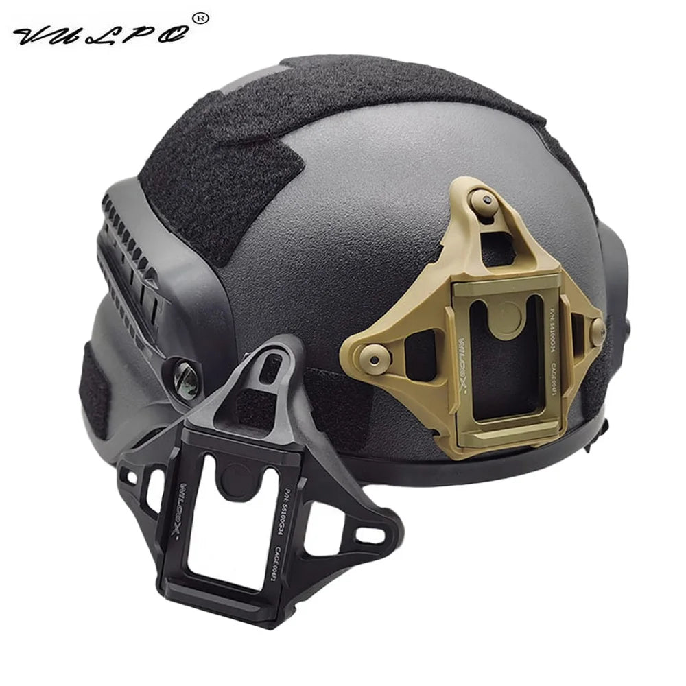 VULPO Tactical Helmet Vas Shroud Three-Hole NVG Mount Adapter For FAST MICH AF Wendy Helmet Accessories