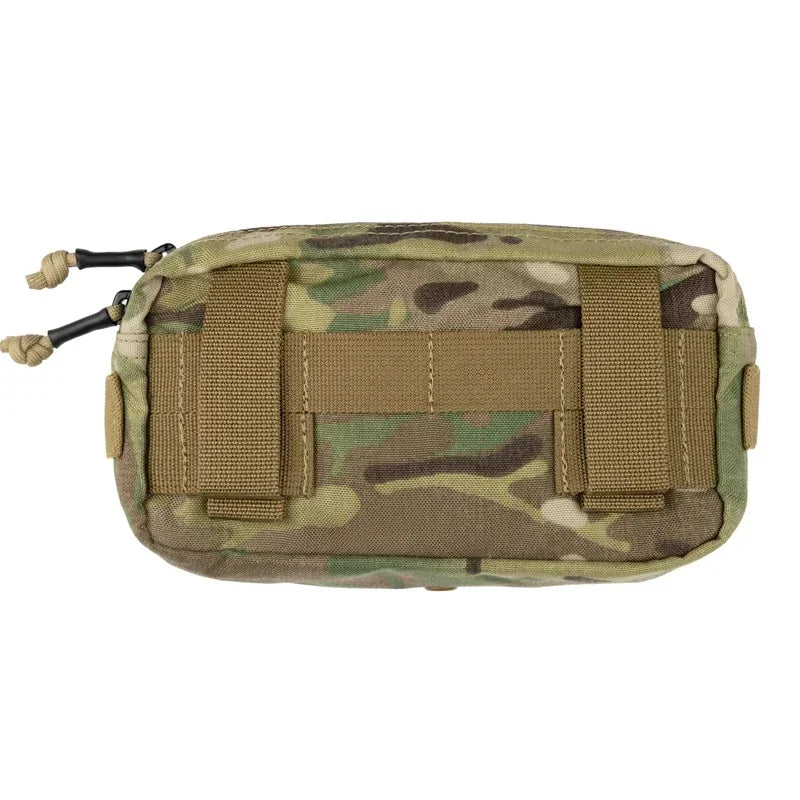 Airsoft EDC Pouch Tactical Multicam Molle Medical Pouch Combat Gear Multi-Purpose Transverse Storage Waist Bag