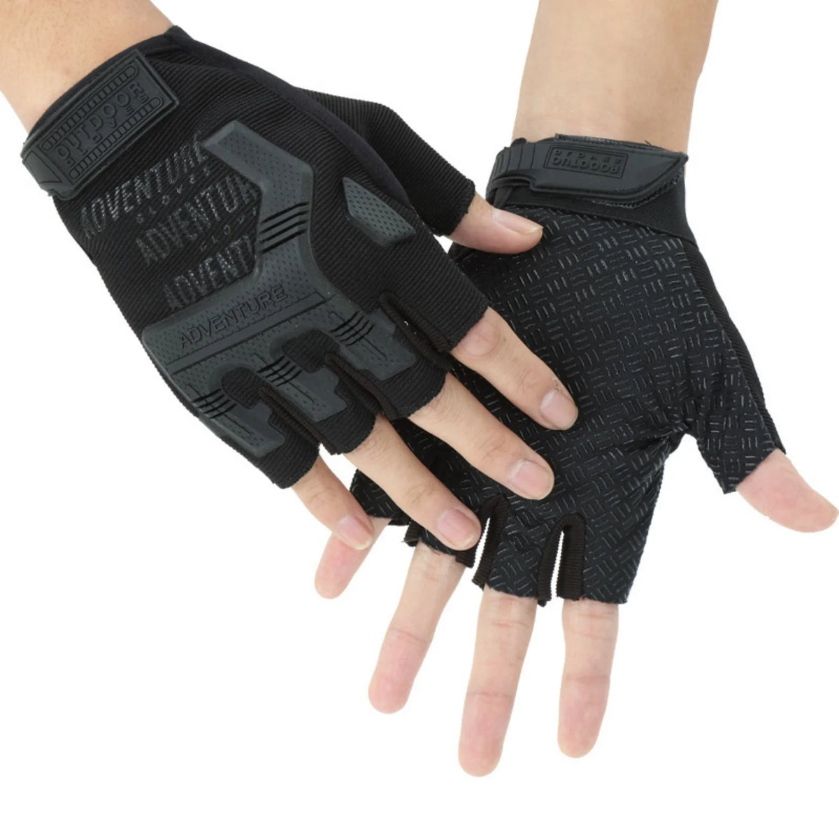 Outdoor Tactical Gloves Anti Slip Breathable Half Finger Gloves for Cycling Hunting Camping Fishing Spring Summer Sports Gloves