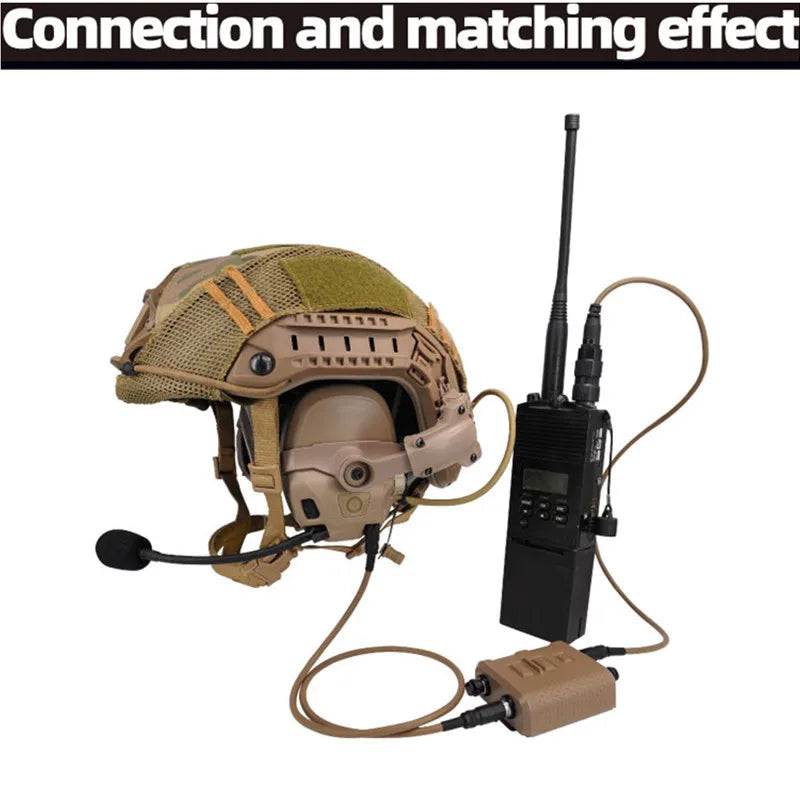 FMA AMP Tactical Communication Shooting Hearing Protection Earphone Pickup Noise Reduction Communication Equipment