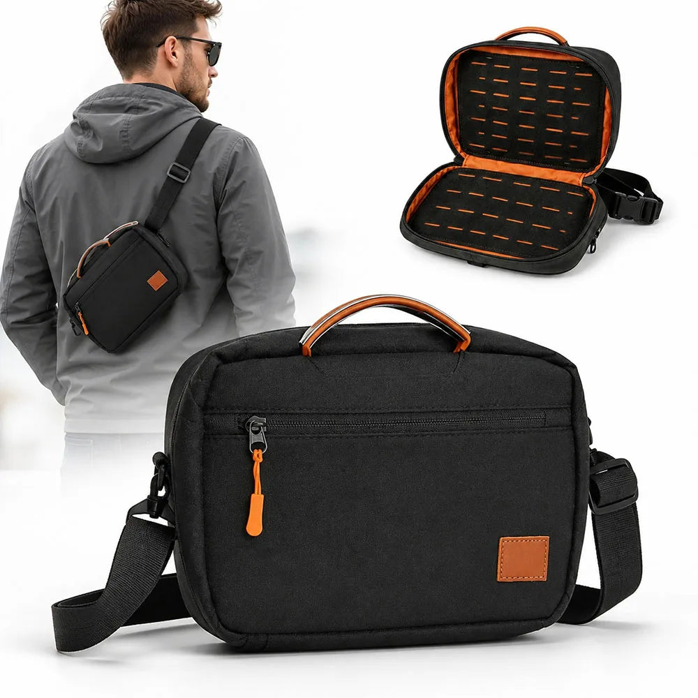 Magnetic Quick Release Tactical Waist Bag MOLLE EDC Storage Pouch Waterproof Wear-Resistant Crossbody Pack for Camping Hunting
