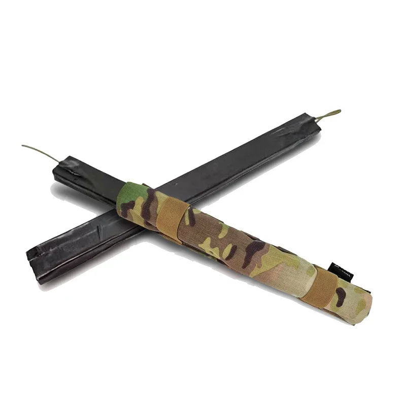 Airsoft Single C4 Pouch Tactical Charge Long Strip Tool Kit Storage Molle Bag Multi-purpose 500D Pouch Gear Accessory