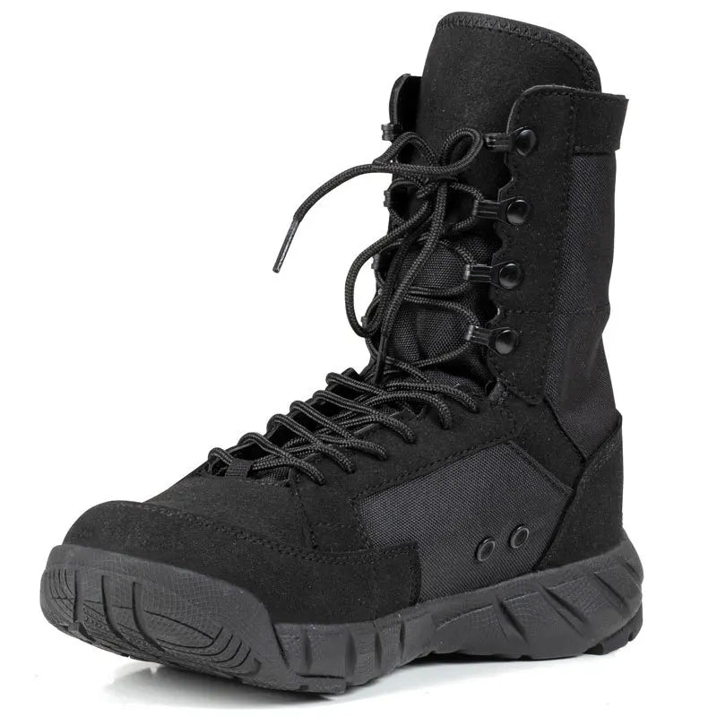Men's Outdoor Desert Boots Green Ultralight Breathable Spring Autumn Hiking Training Shoes Boots