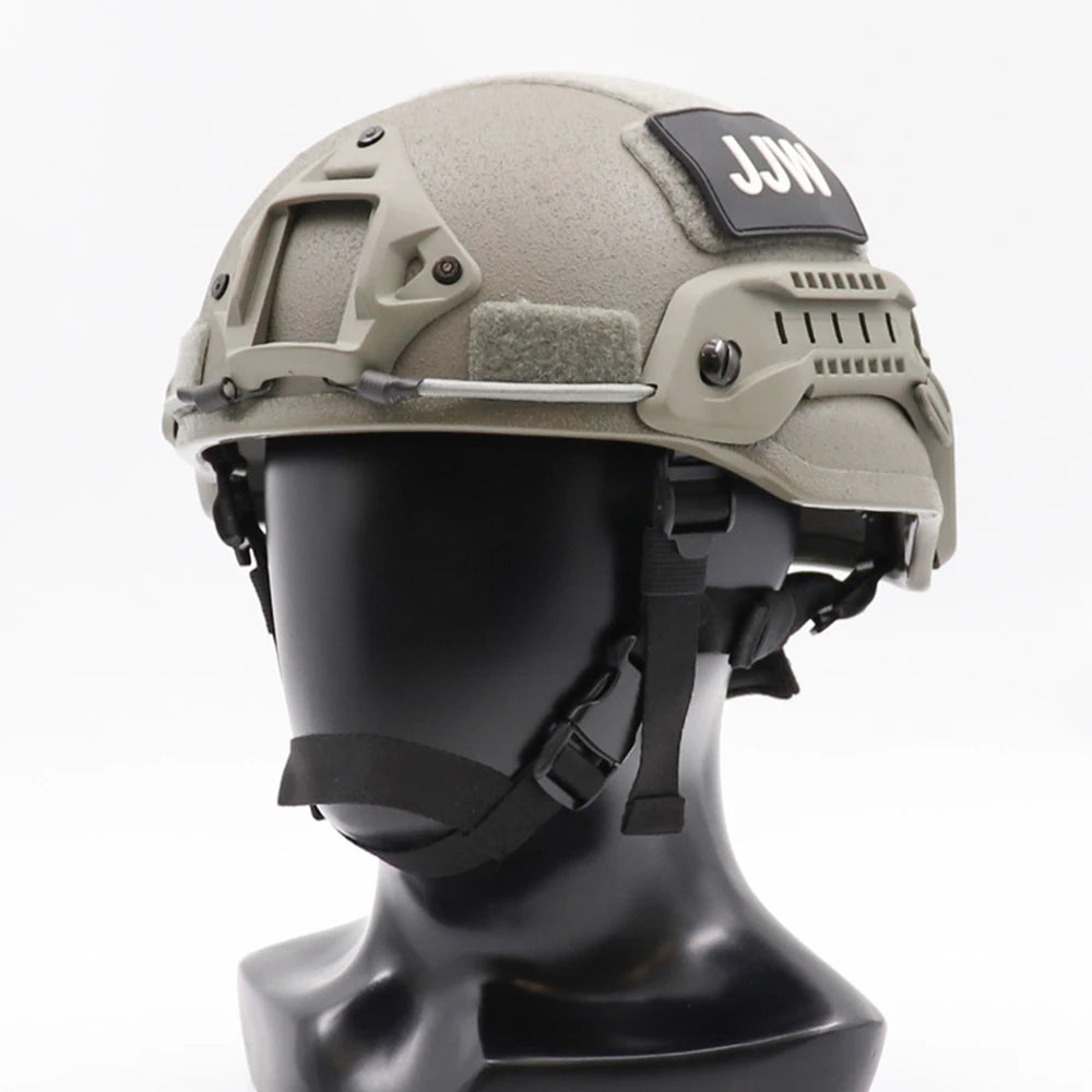 MICH2002 Fiberglass Riot Tactical Helmet - Outdoor Training, Field Exercise & Adventure Gear | Civilian Protection