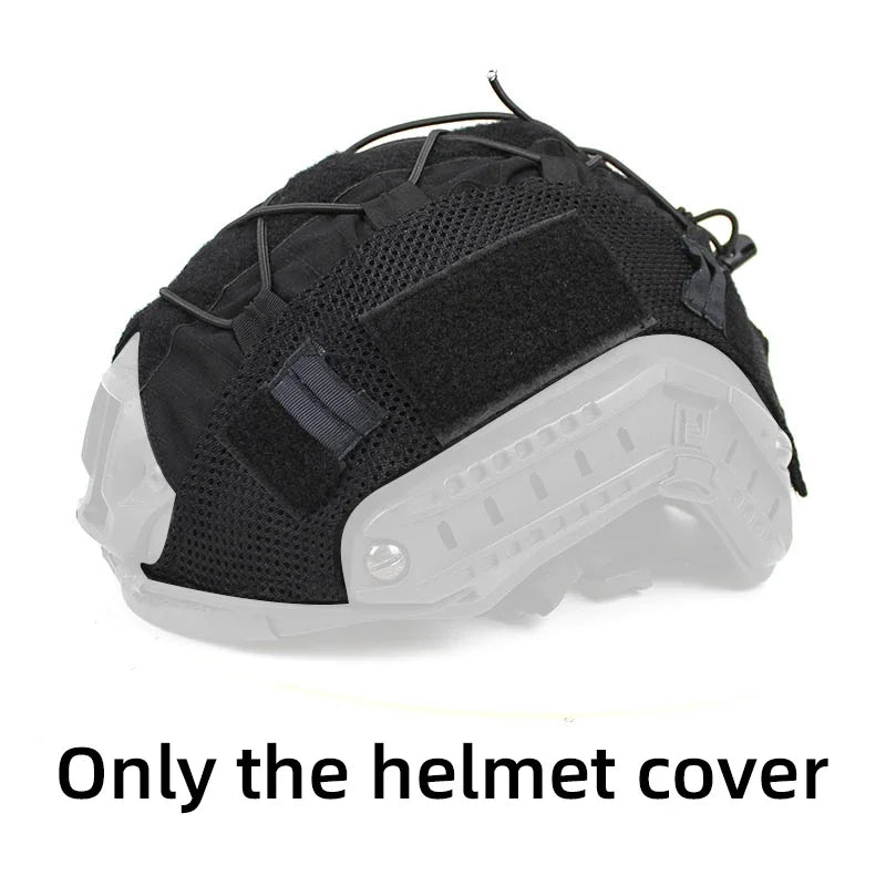 Tactical Helmet Cloth Helmet Cover Elastic Helmet Cover Camouflage Helmet Fast Helmet Cloth MH PJ BJ Tactical Helmet Cover