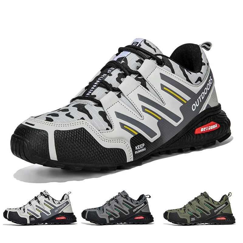 New Men Outdoor Hiking Shoes Non-Slip Wear-Resistant Breathable Hiking Training Training Tactical Hunting Boots Men