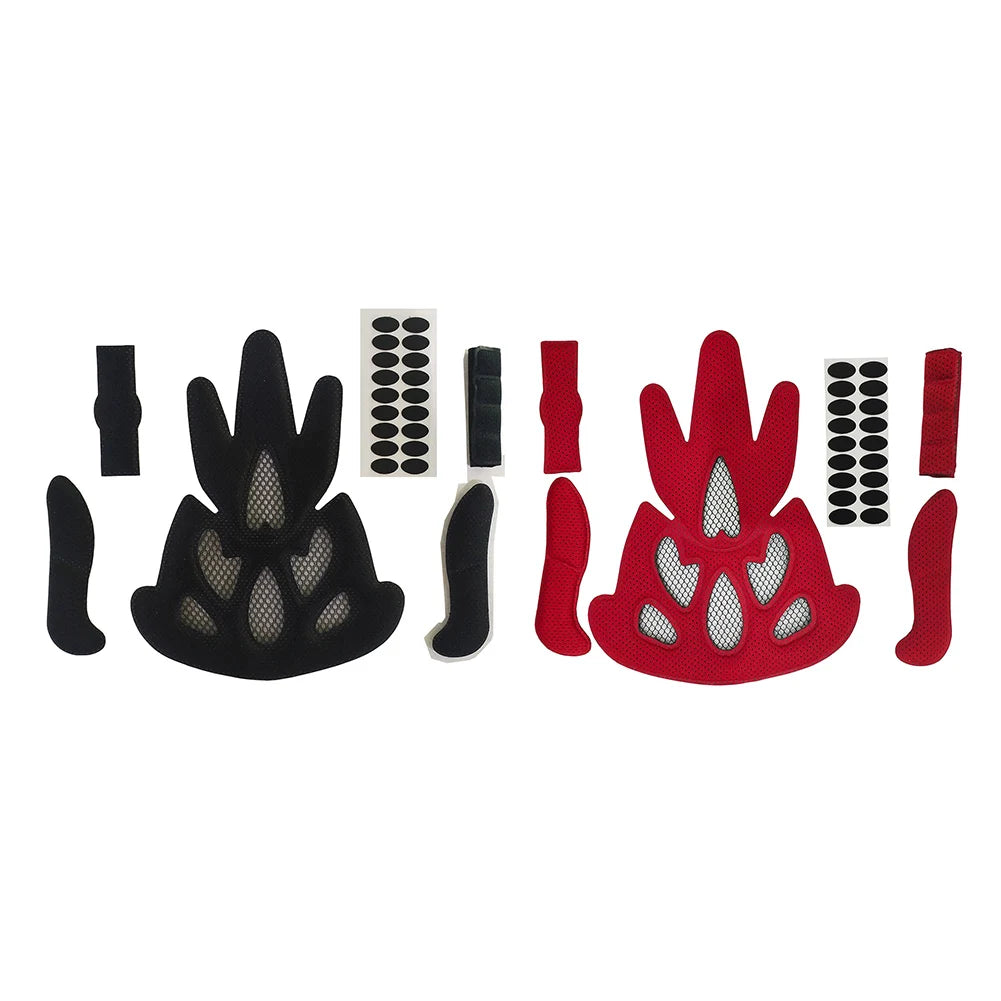 Washable Helmet Inner Foam Pads Kits Replacement Electric Vehicle Sealed Lining Sponge for Electric Motorcycle Bicycle
