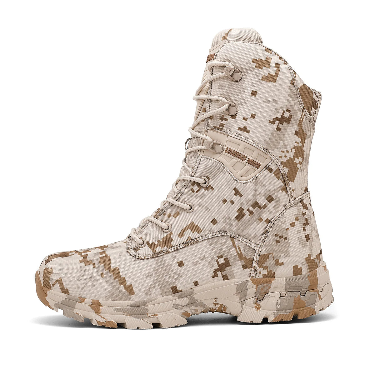 High Top Camouflage Men's Hunting Boots Breathable Tactical Shoes Outdoor Hiking Training Wear-Resistant Mountaineering Boots