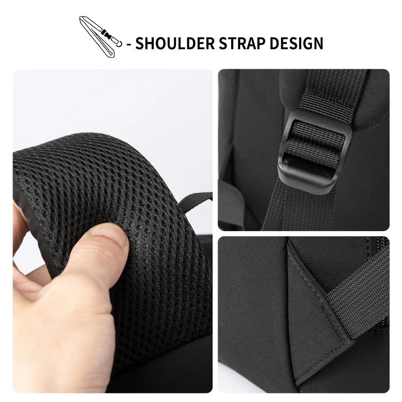 MOYYI Lightweight Casual Men's School Backpacks 14 Inch Laptop Bag Sports Travel Backpack Teenager College Students Schoolbags