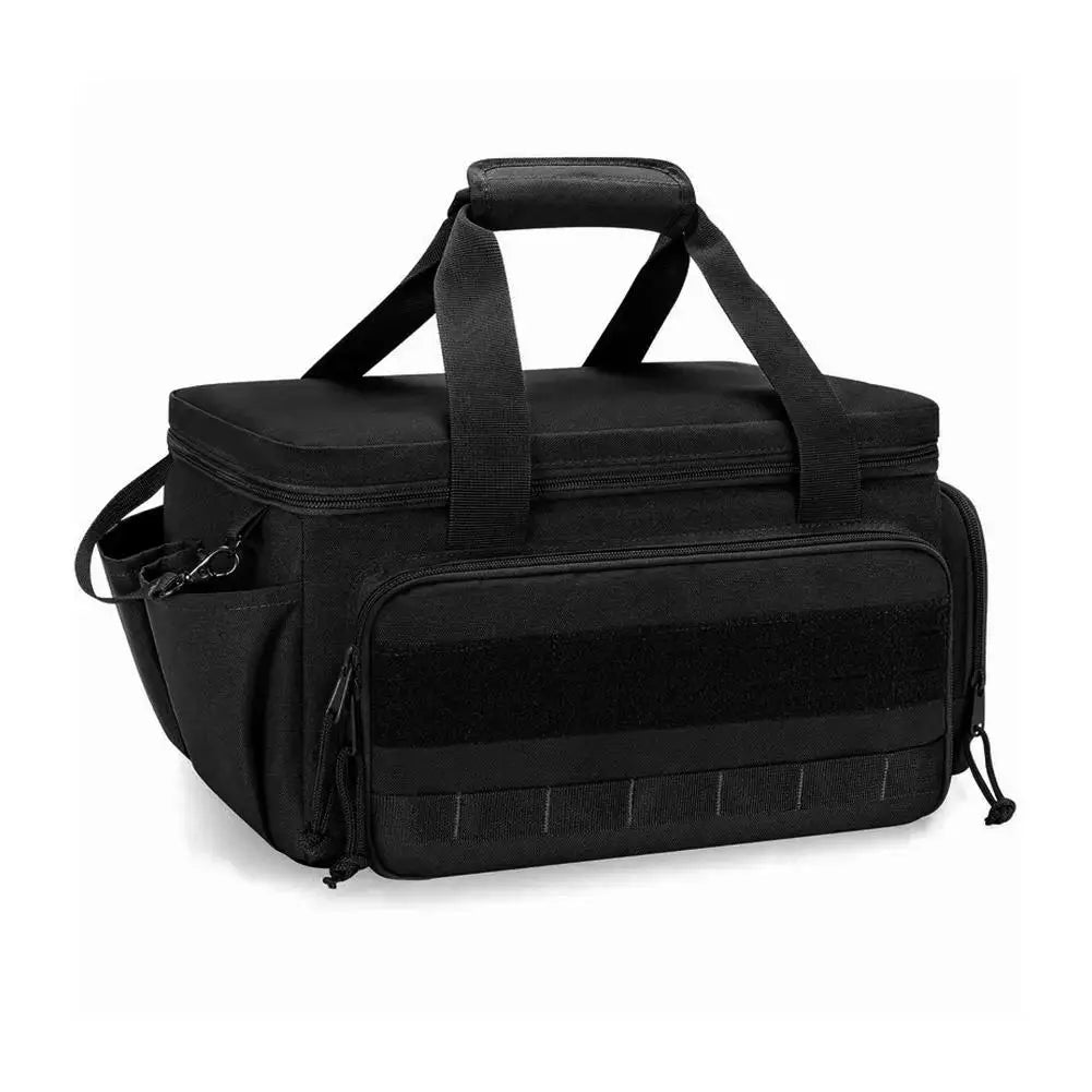 High-capacity Tool Storage Bag Comfortable Handle Thick Padded Base Easy Carrying Tool Case Black Color Water Resistant Tool Bag