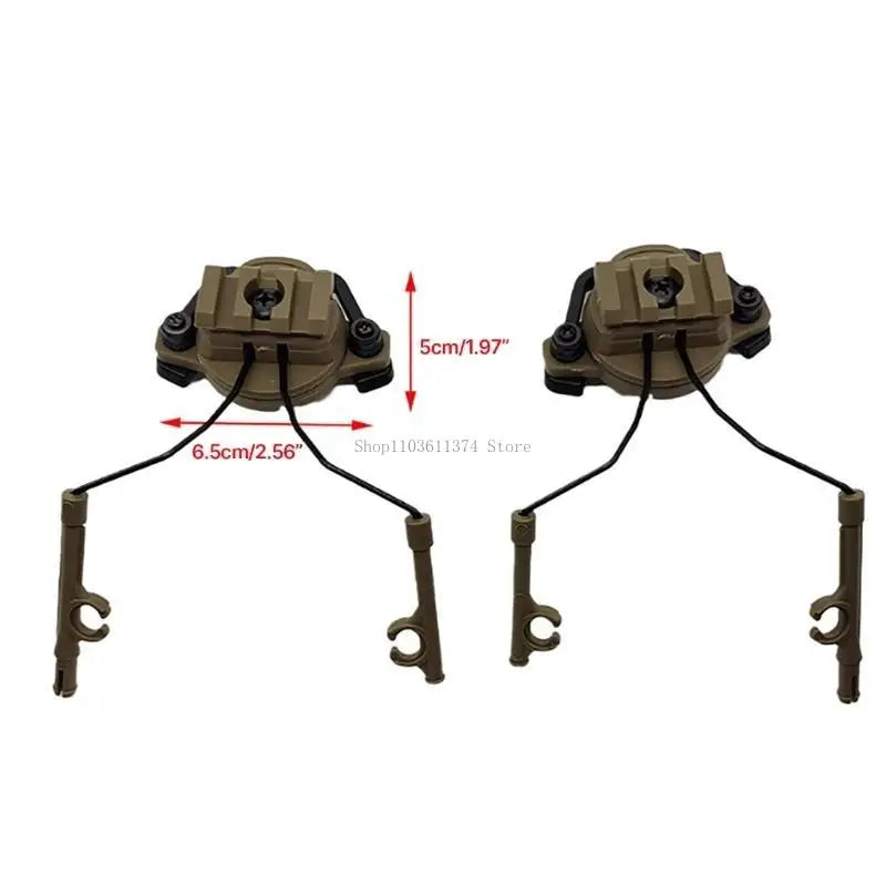 Tacticals Headset Mount Helmet Rails Adapter Tacticals Helmet