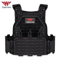 Yakeda Tactical Equipment Fast Release Outdoor Training Chalecos Molle Camo Body Protection Plate Carrier Tactical Vest